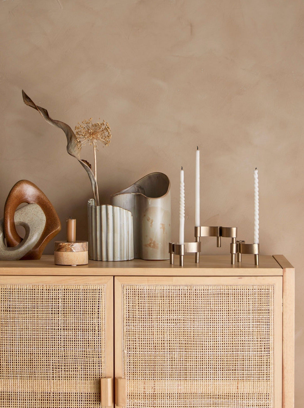 Bloomingville Esad Deco, Brown, Polyresin