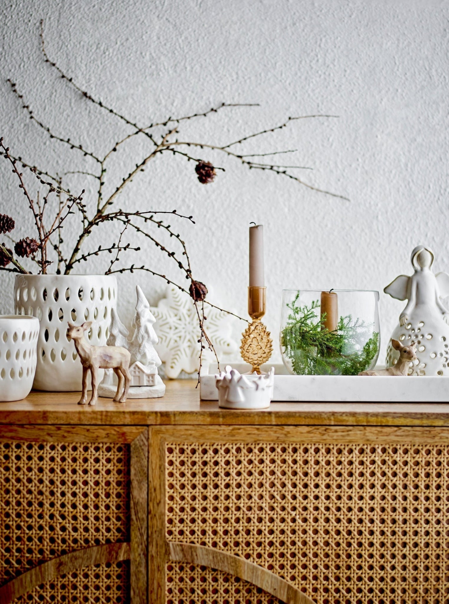 Bloomingville Sabie Votive, Nature, Stoneware