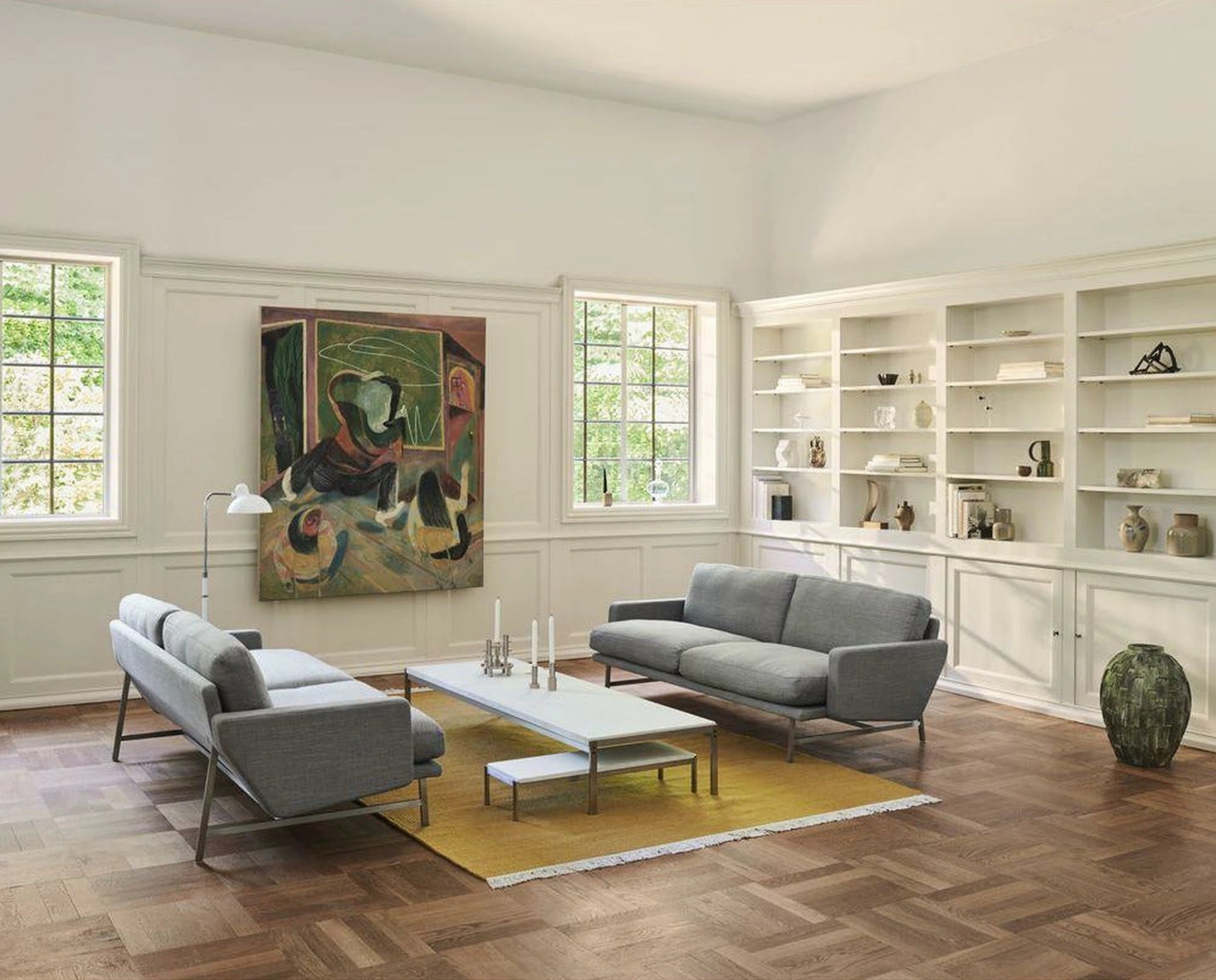 Fritz Hansen Candleholder Single #2, Steel