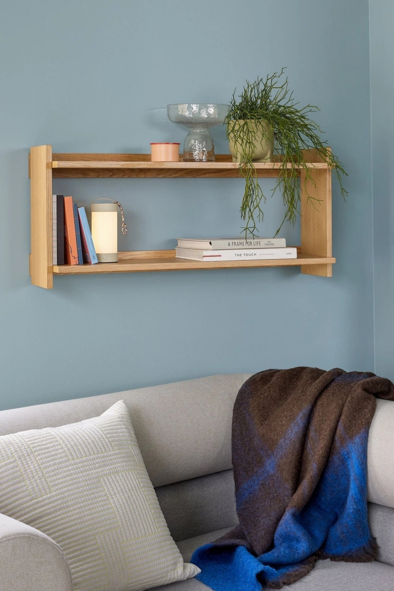 Hübsch Forma Shelf Large Natural - Eco-Friendly Oak Veneer Home Decor