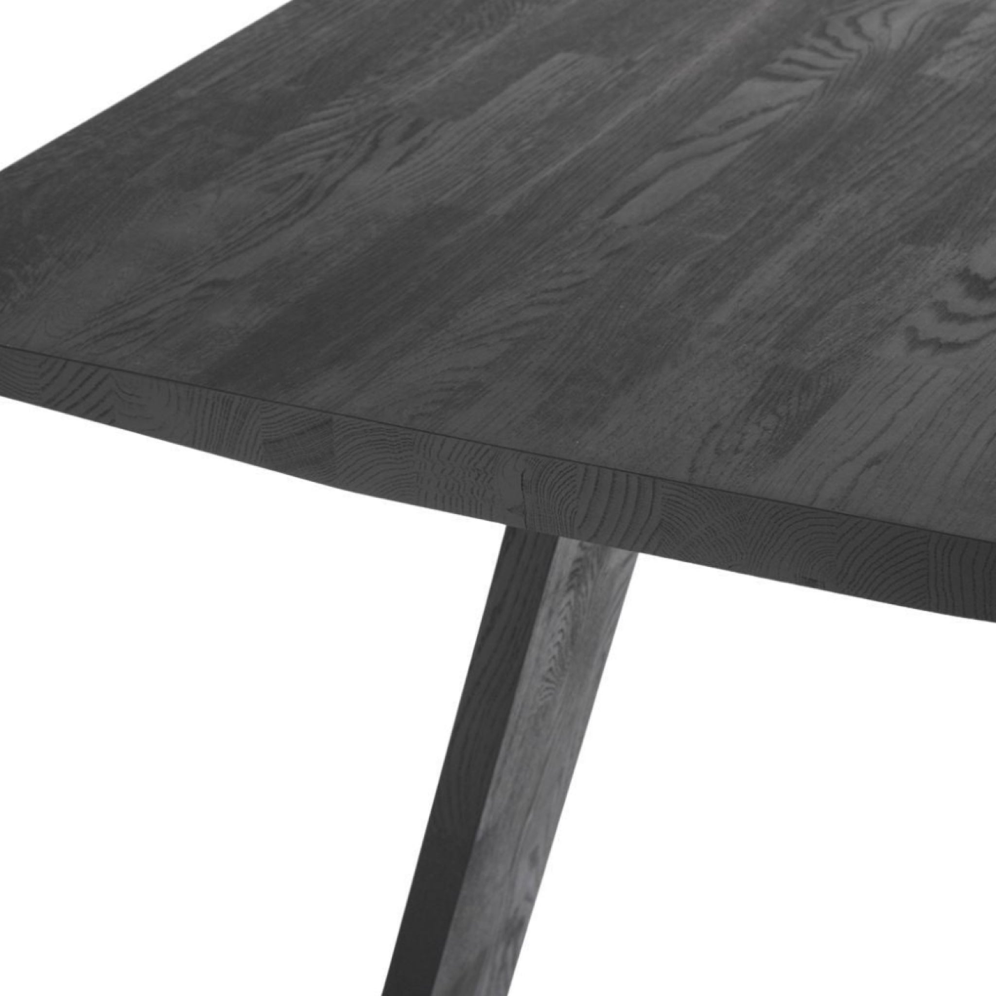 Muubs Angle Dining Table, Black