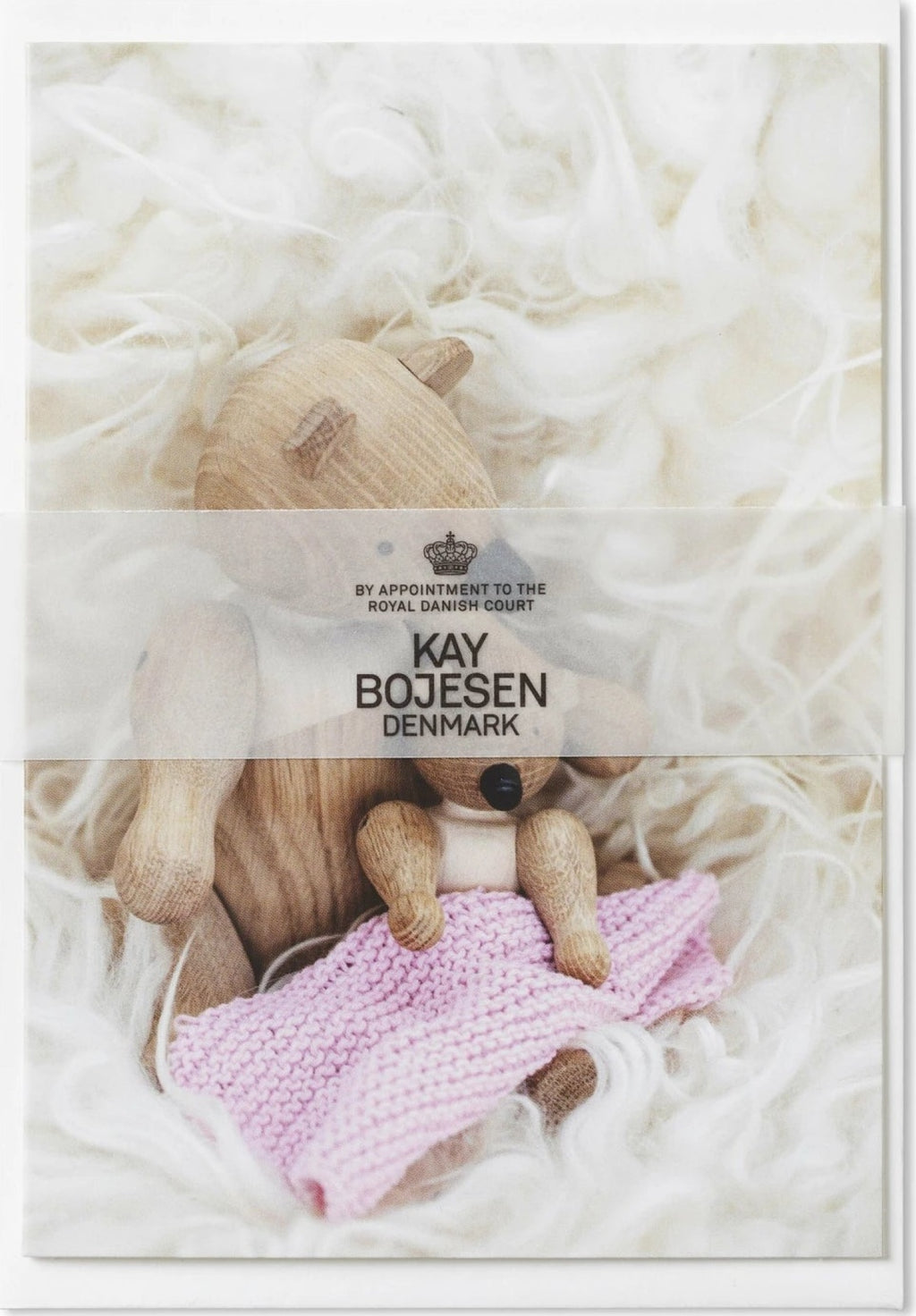 Kay Bojesen Card A6 Baptism Rose 1 Piece