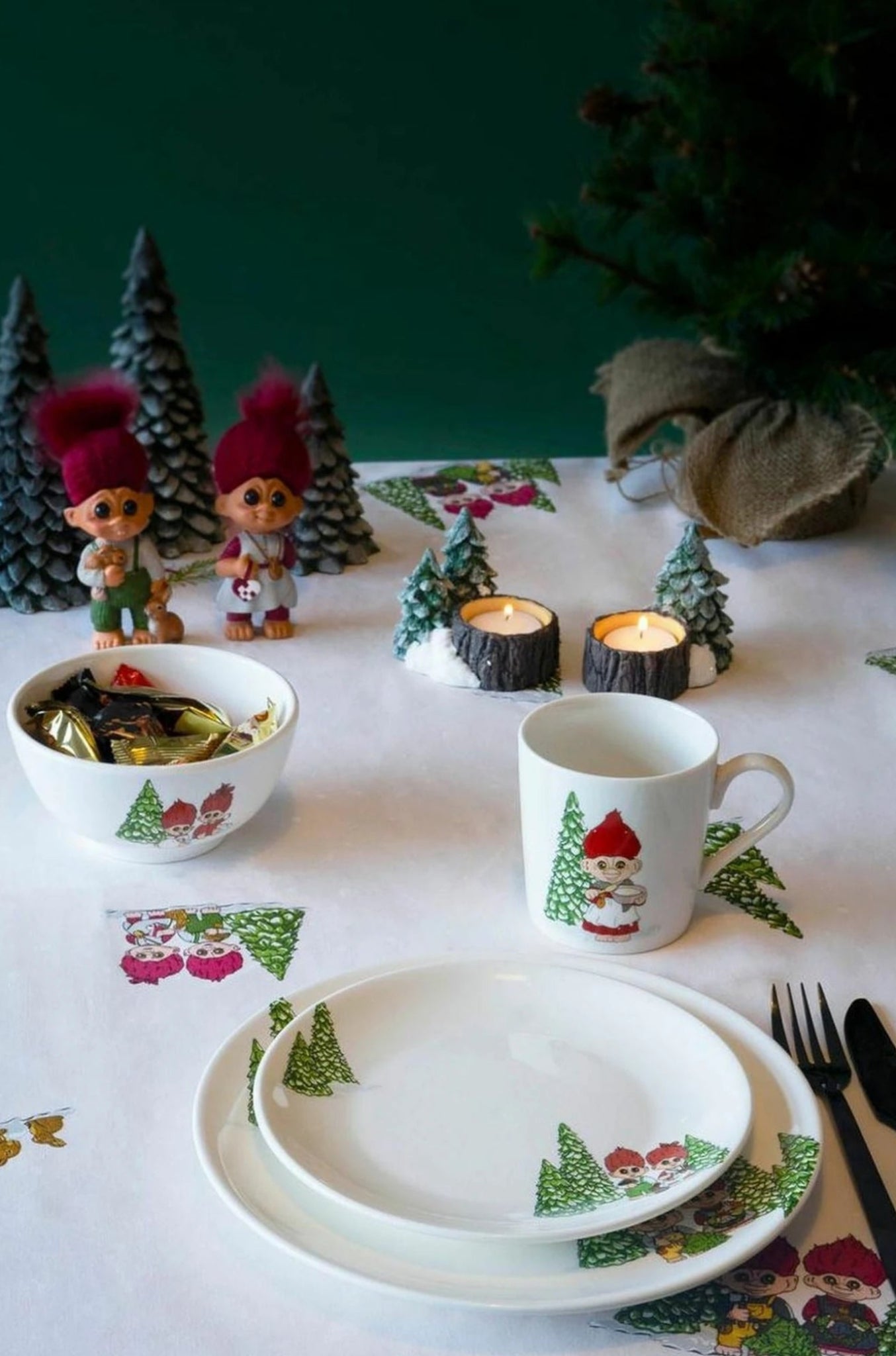 Goodlucktroll Mug Grandma, 9 Cm