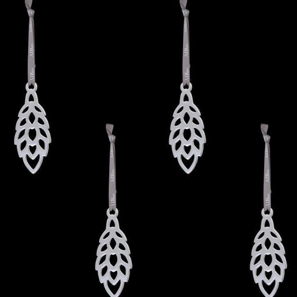 AIRies pine cones silver set of 4, small
