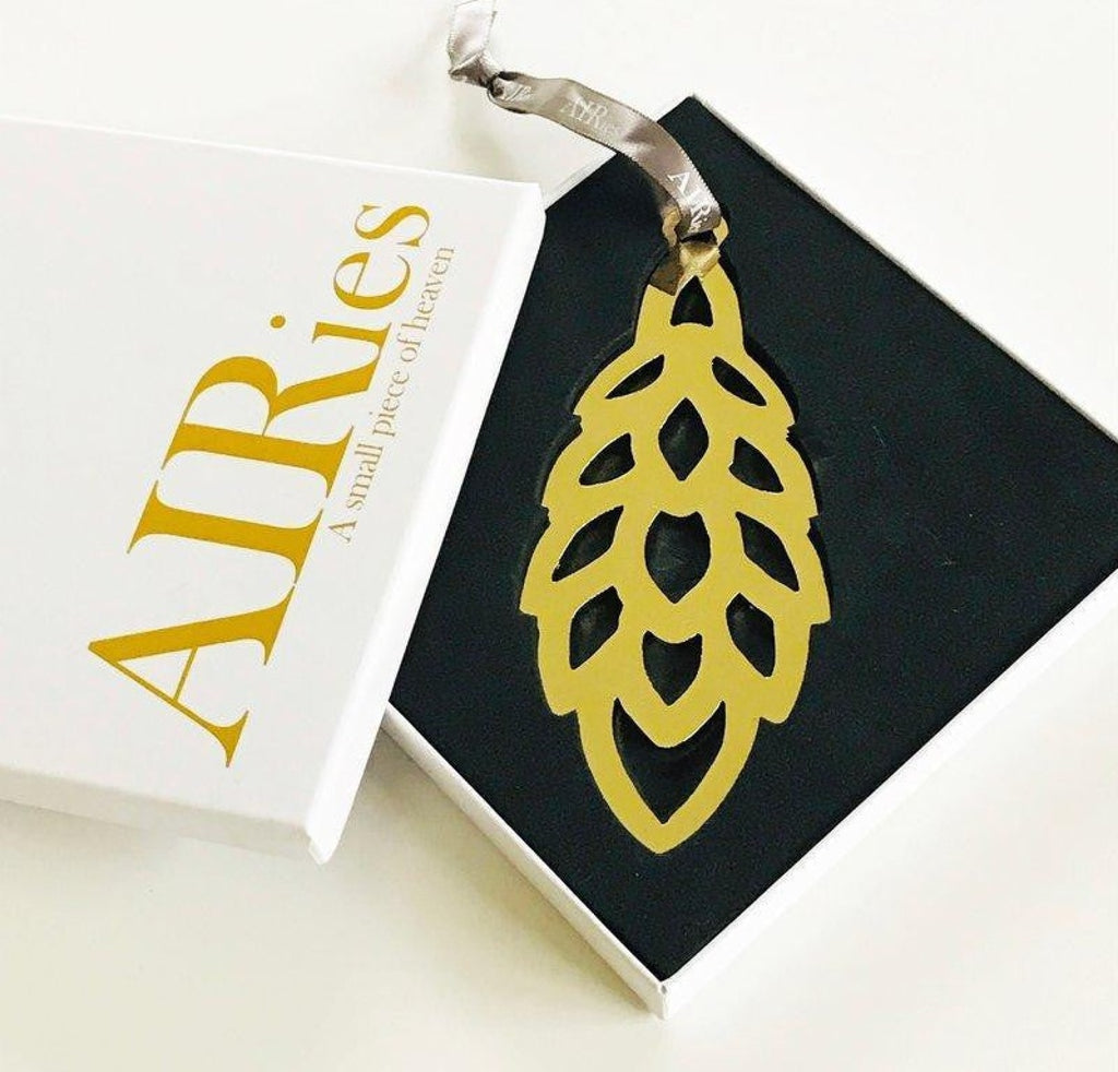 AIRies pine cones gold, large