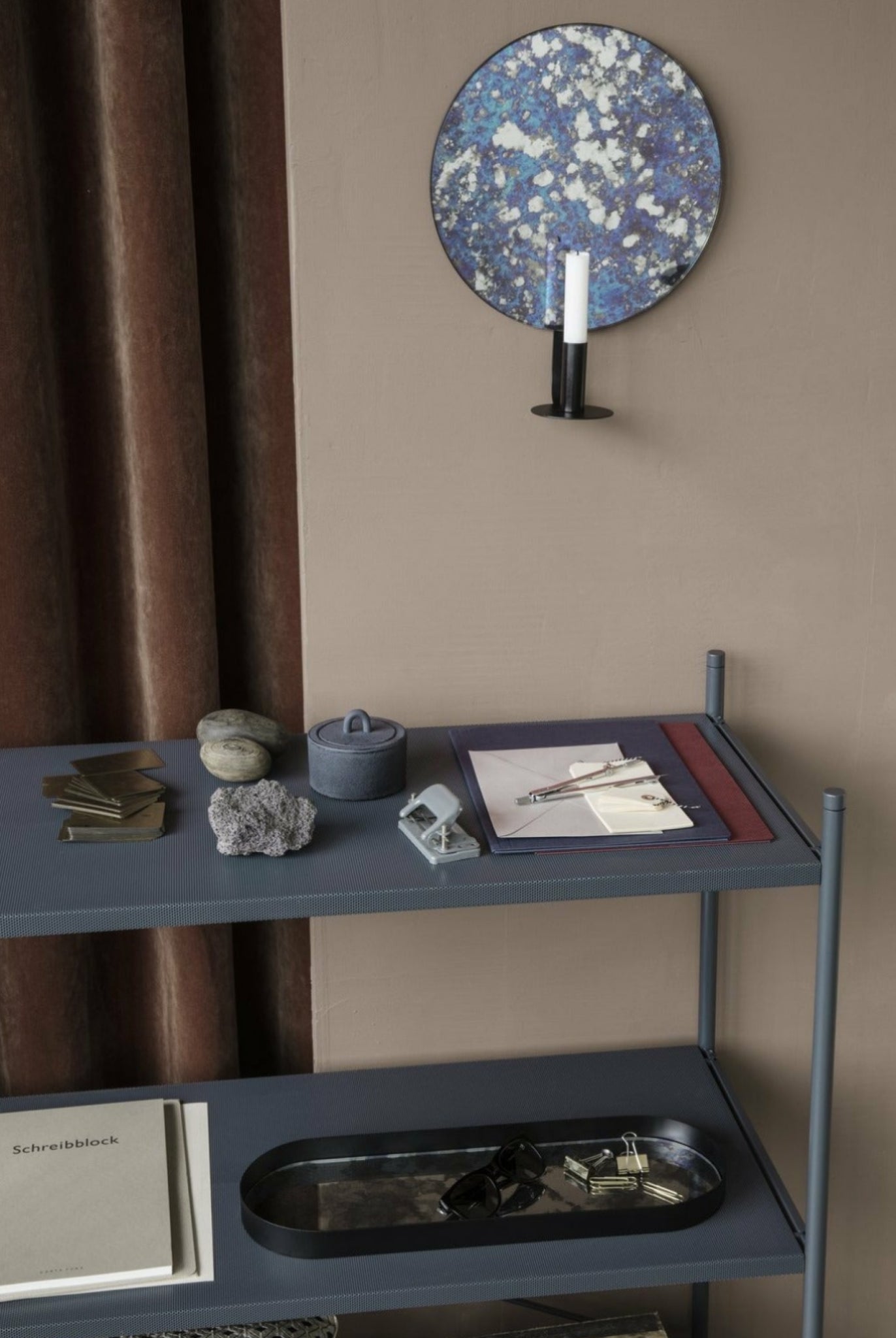 Ferm Living Punctual Shelf, Light Grey