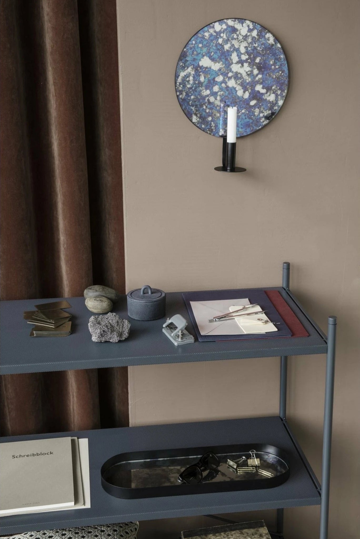 Ferm Living Punctual Shelf, Light Grey