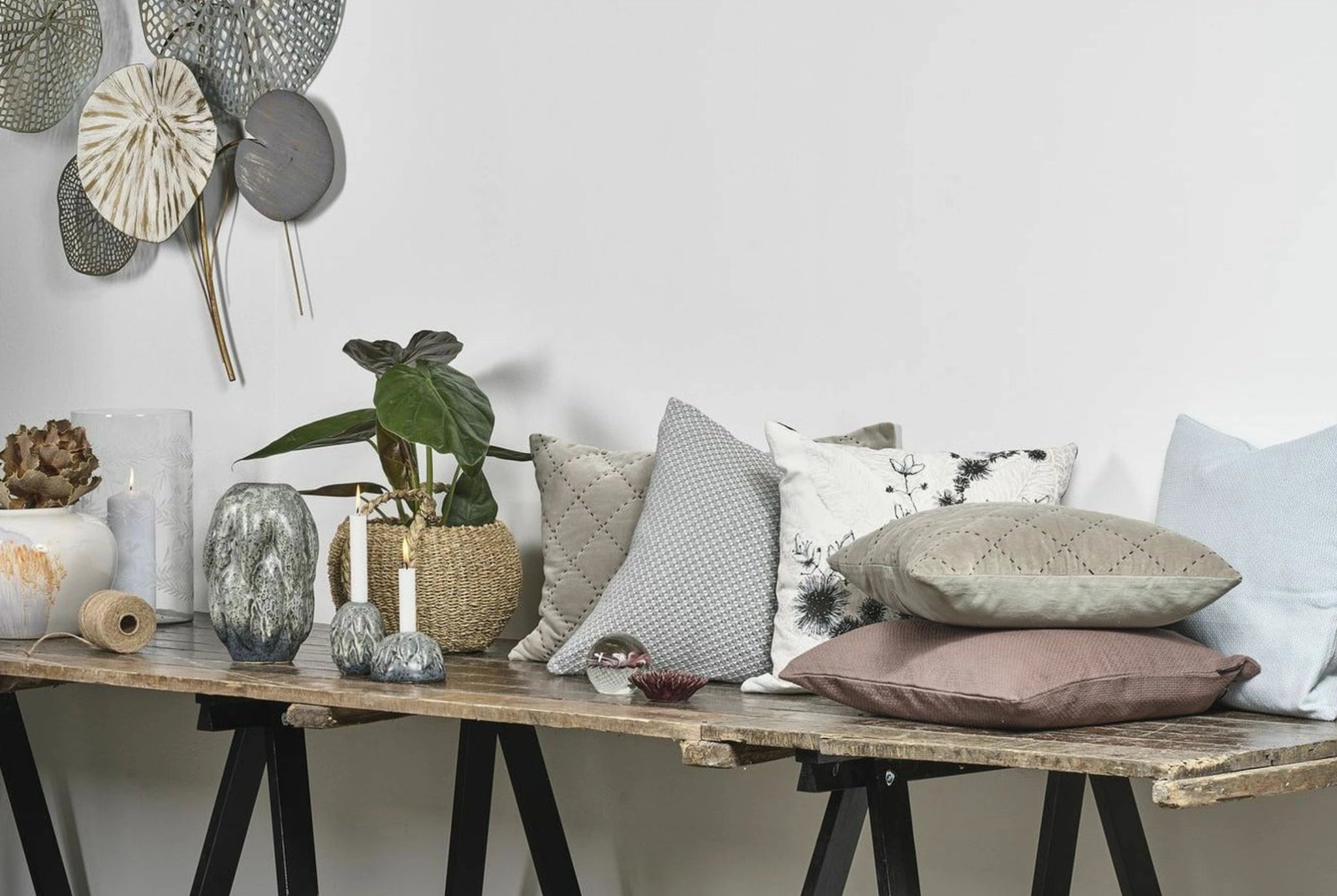 Villa Collection Candlestick ø 8 Cm, Arctic Ice