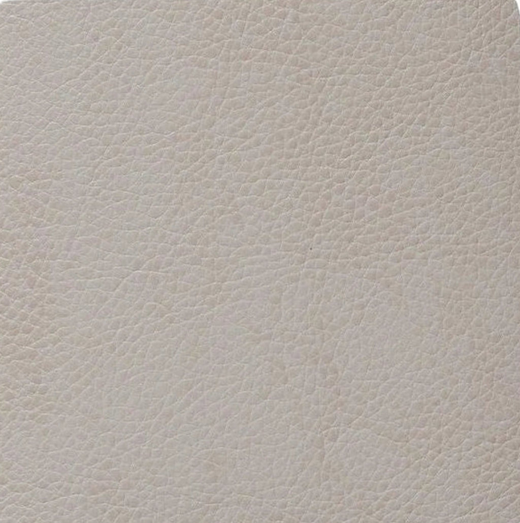 Lind DNA Square Glass Coaster Serene Leather, Cream