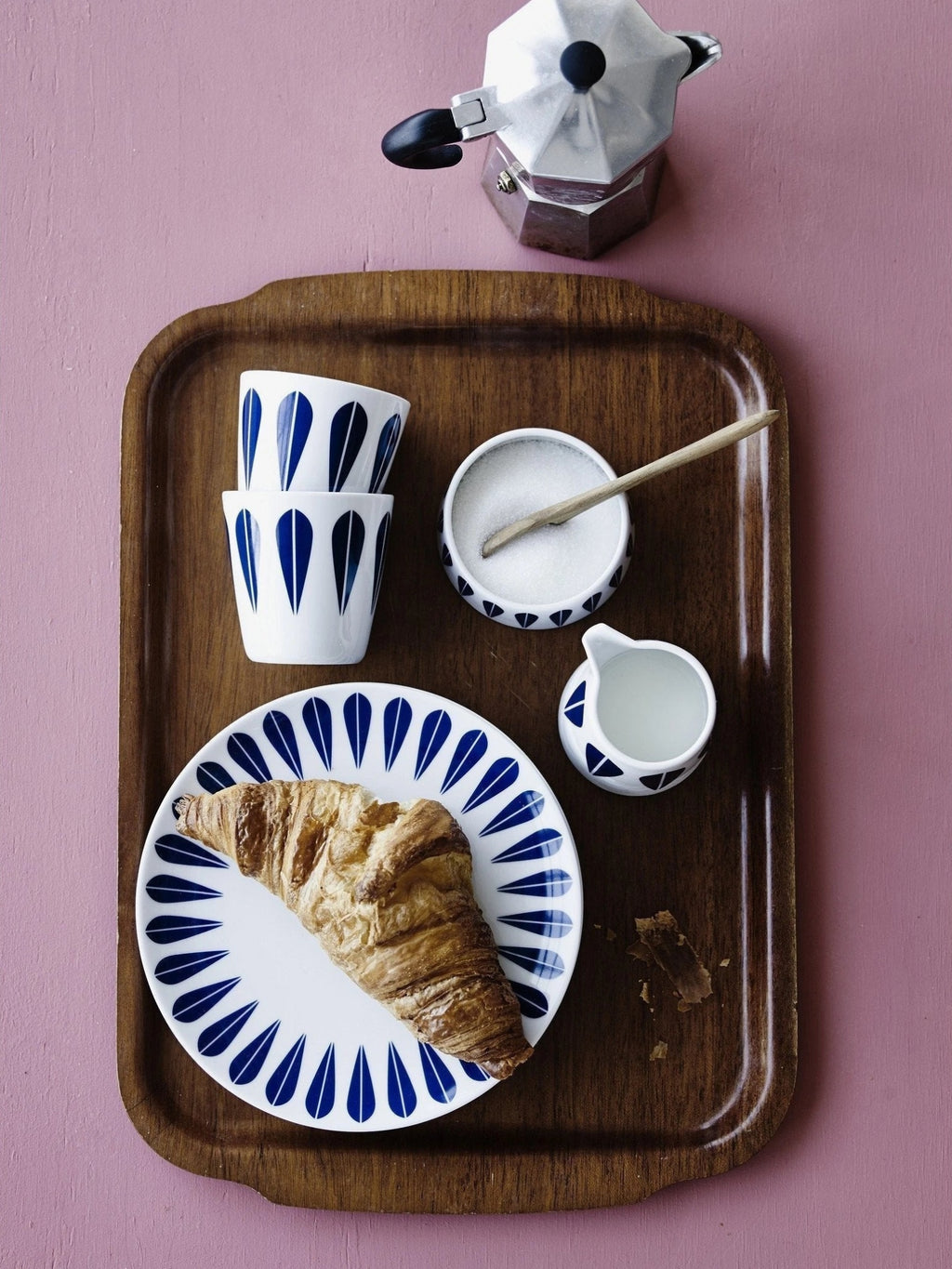 Lucie Kaas Arne Clausen Plate Mint Green, 28cm