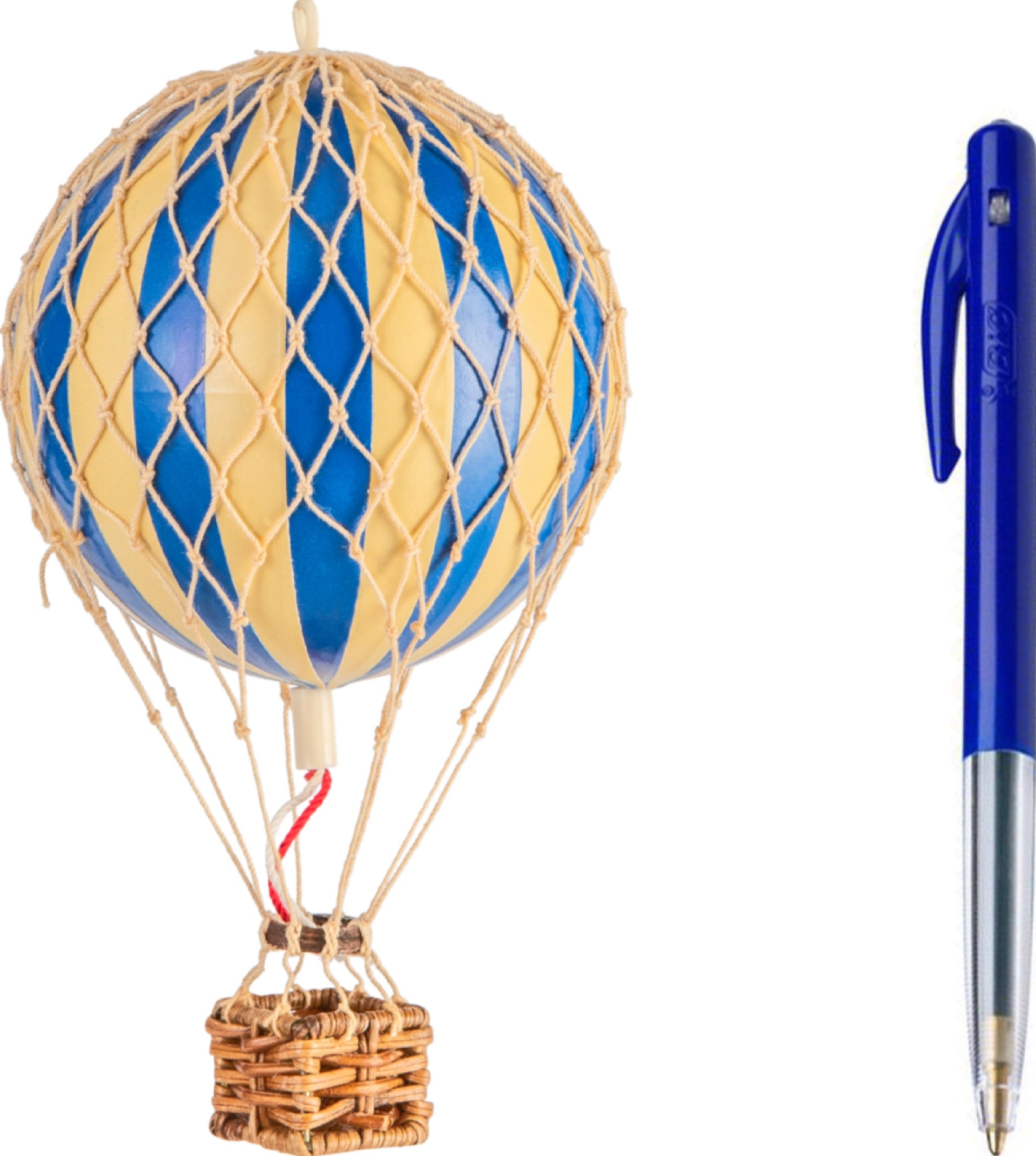 Authentic Models Floating The Skies Balloon Model, Blue, Ø 8.5 Cm