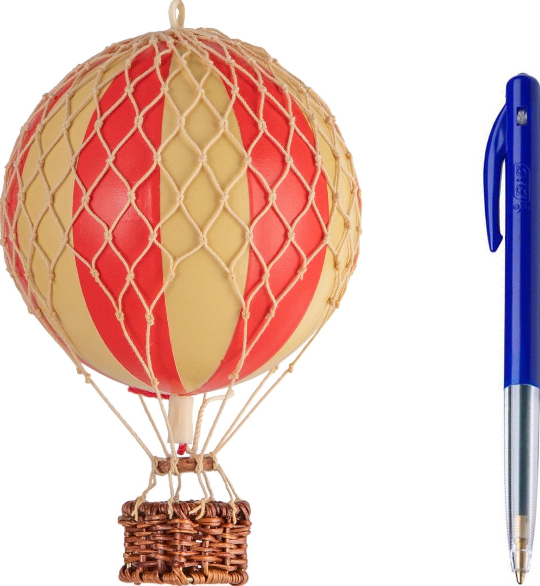 Authentic Models Floating The Skies Balloon Model, Red Double, Ø 8.5 Cm