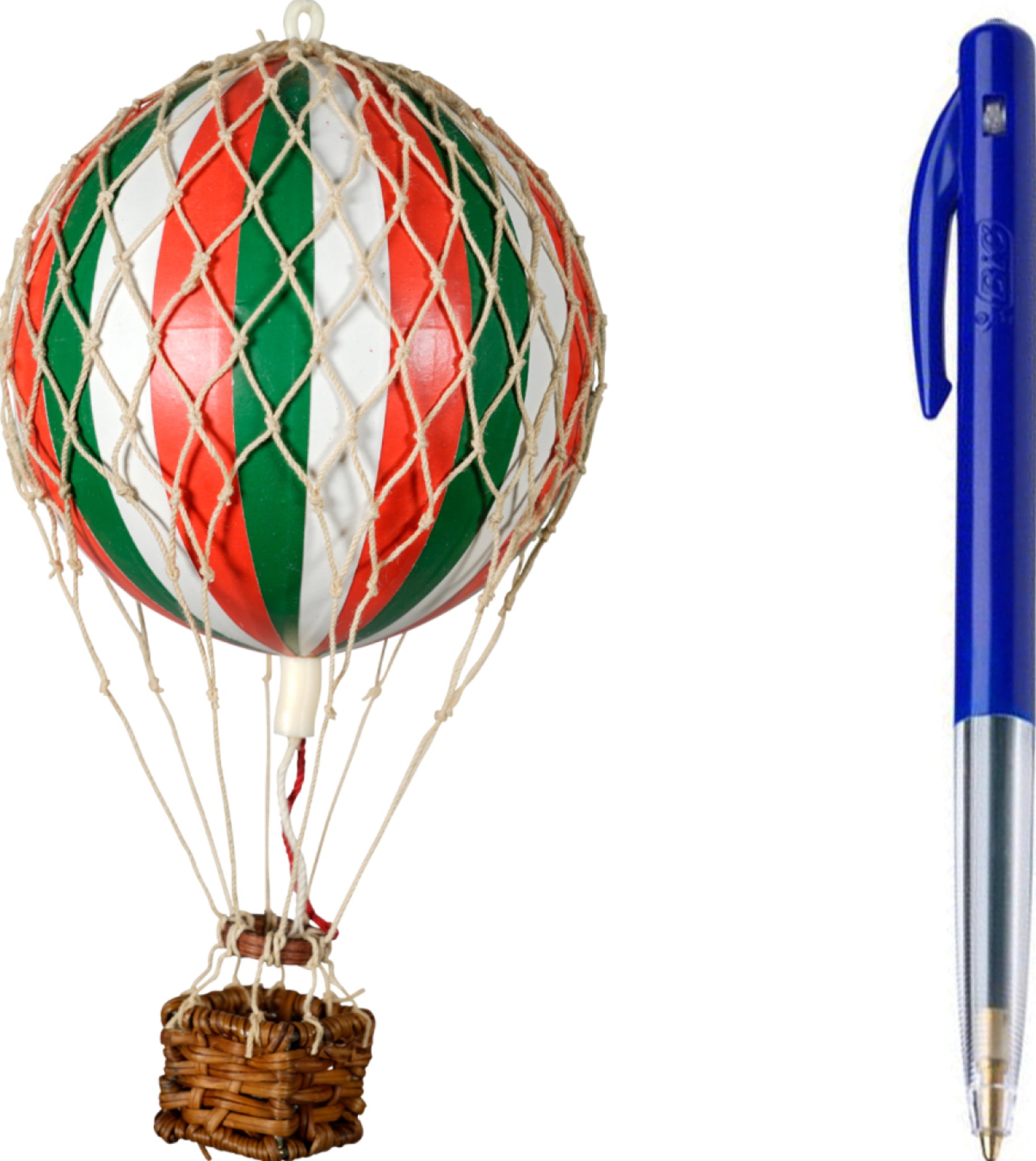 Authentic Models Floating The Skies Balloon Model, Tricolor, Ø 8.5 Cm