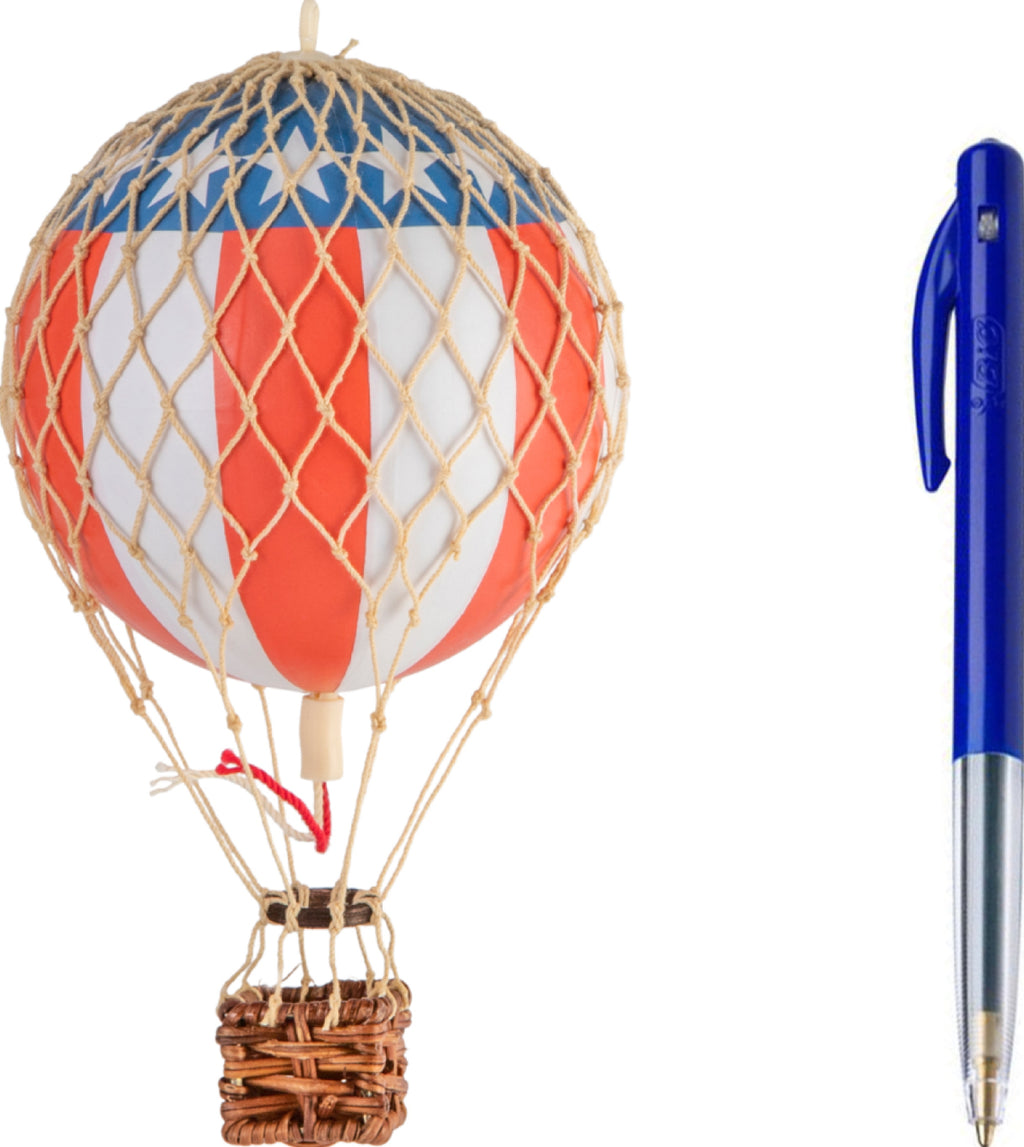 Authentic Models Floating The Skies Balloon Model, Us, Ø 8.5 Cm