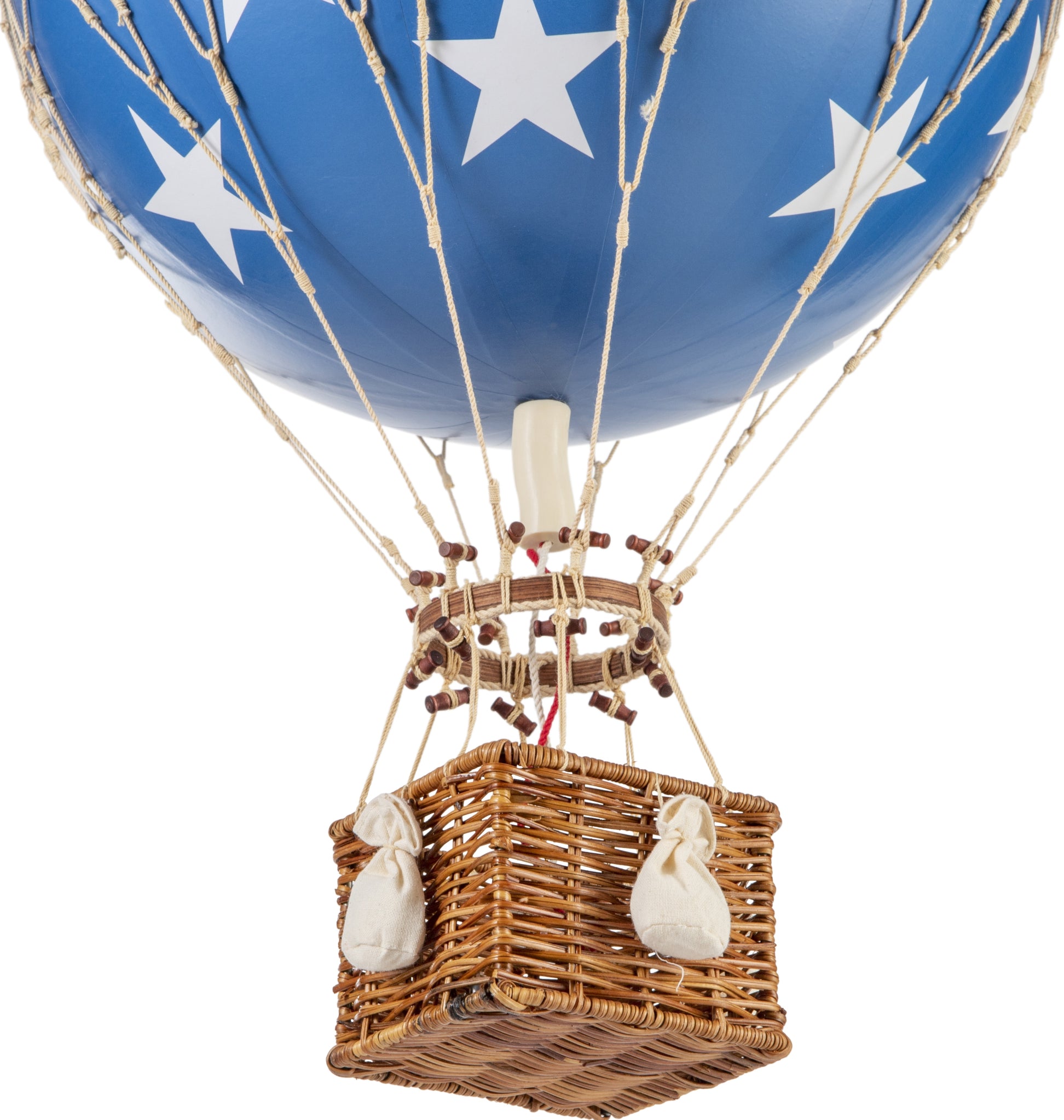 Authentic Models Royal Aero Balloon Model, Blue Stars, Ø 32 Cm