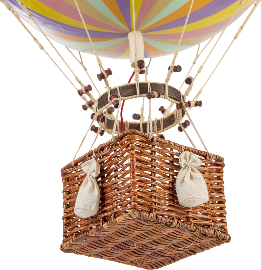 Authentic Models Royal Aero Balloon Model, Rainbow Pastel, Ø 32 Cm