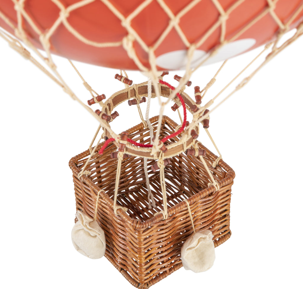 Authentic Models Royal Aero Balloon Model, Red Hearts, Ø 32 Cm