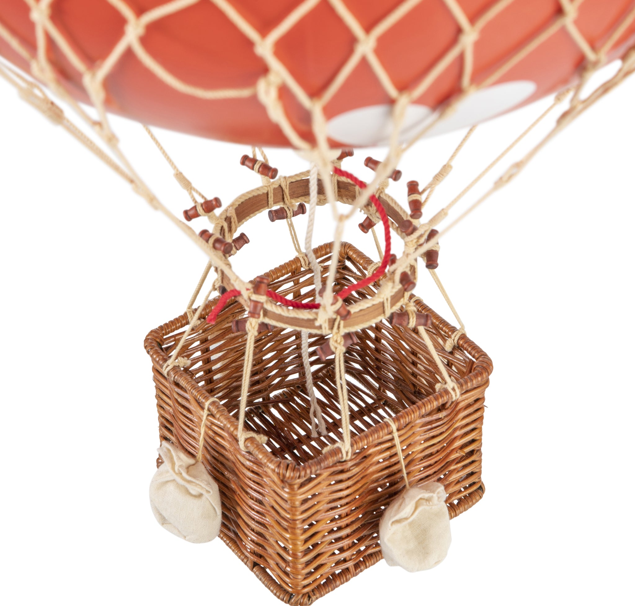 Authentic Models Royal Aero Balloon Model, Red Hearts, Ø 32 Cm