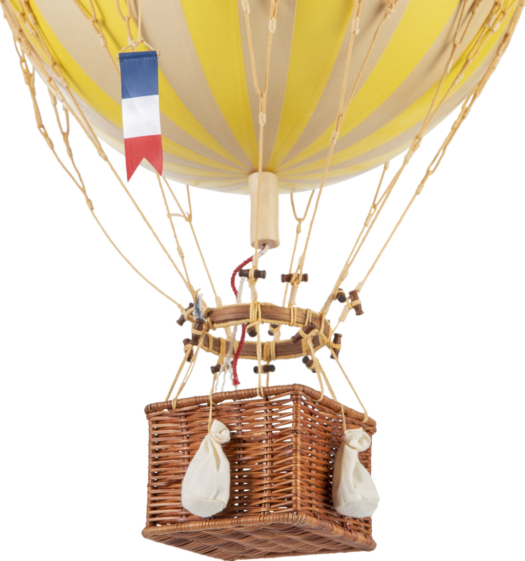 Authentic Models Royal Aero Balloon Model, True Yellow, Ø 32 Cm