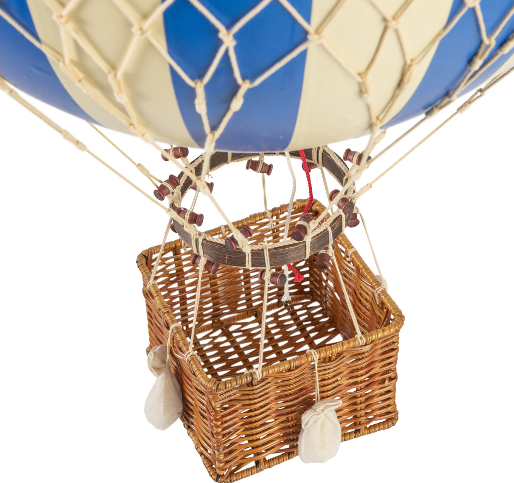 Authentic Models Jules Verne Balloon Model, Blue, Ø 42 Cm