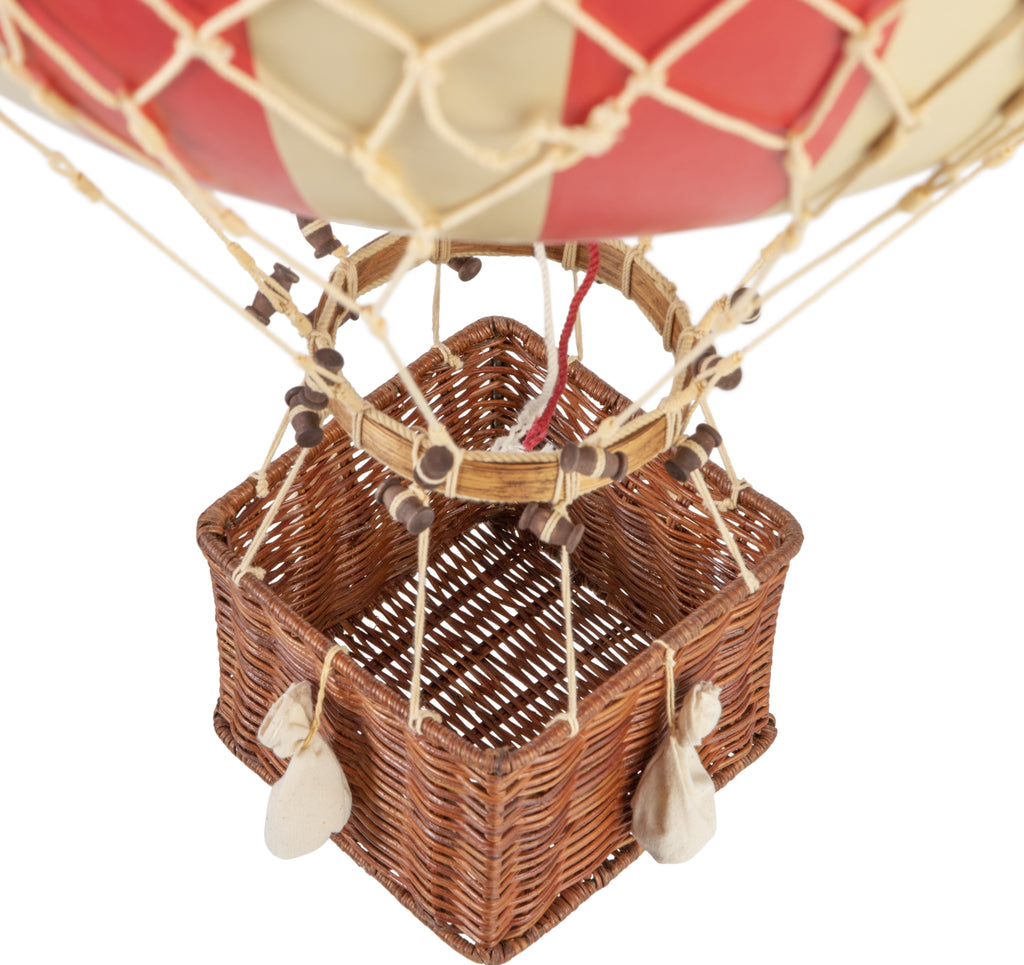 Authentic Models Jules Verne Balloon Model, True Red, Ø 42 Cm