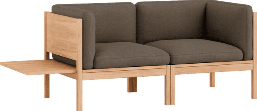 Moebe Modular Sofa Set, 2 Seater Sofa With Sides + 1 Side Table, Autumn 361 (fsc Mix Credit)