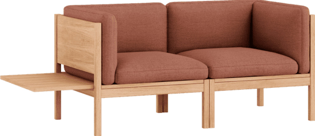 Moebe Modular Sofa Set, 2 Seater Sofa With Sides + 1 Side Table, Autumn 551 (fsc Mix Credit)