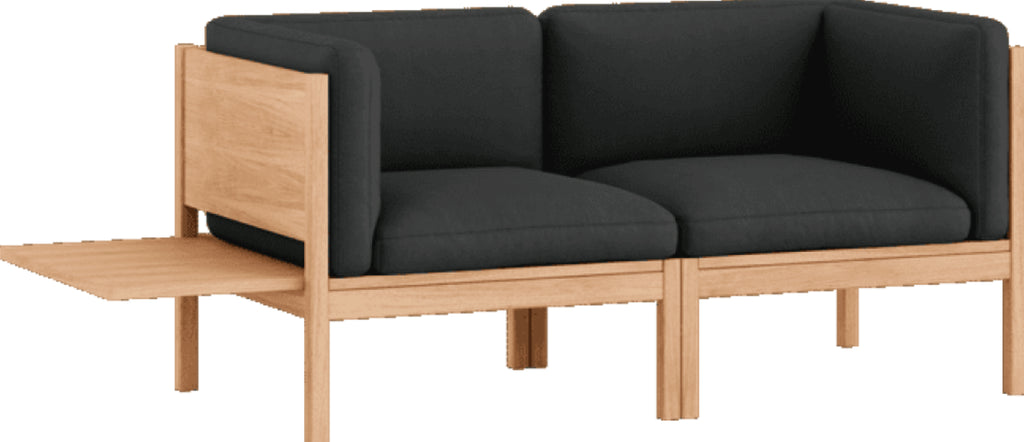 Moebe Modular Sofa Set, 2 Seater Sofa With Sides + 1 Side Table, Field 793 (fsc Mix Credit)