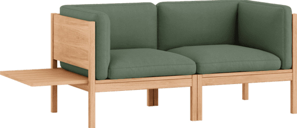 Moebe Modular Sofa Set, 2 Seater Sofa With Sides + 1 Side Table, Field 943 (fsc Mix Credit)