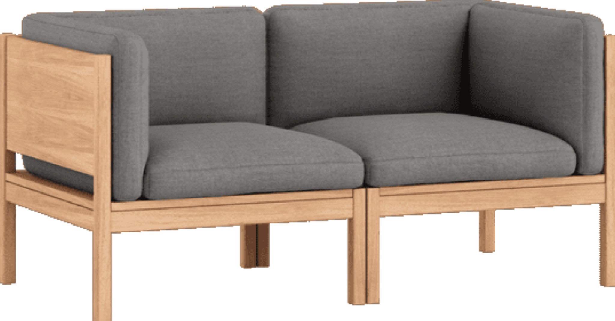 Moebe Modular Sofa Set, 2 Seater Sofa With Sides, Autumn 131 (fsc Mix Credit)