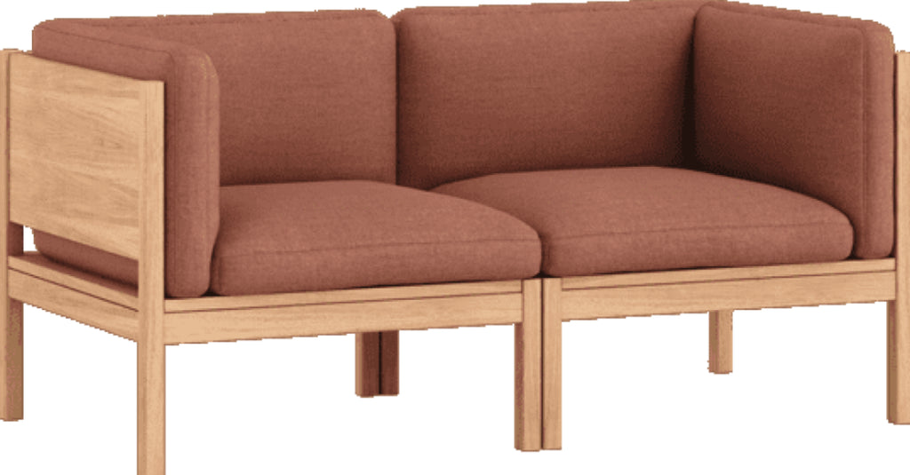 Moebe Modular Sofa Set, 2 Seater Sofa With Sides, Autumn 551 (fsc Mix Credit)