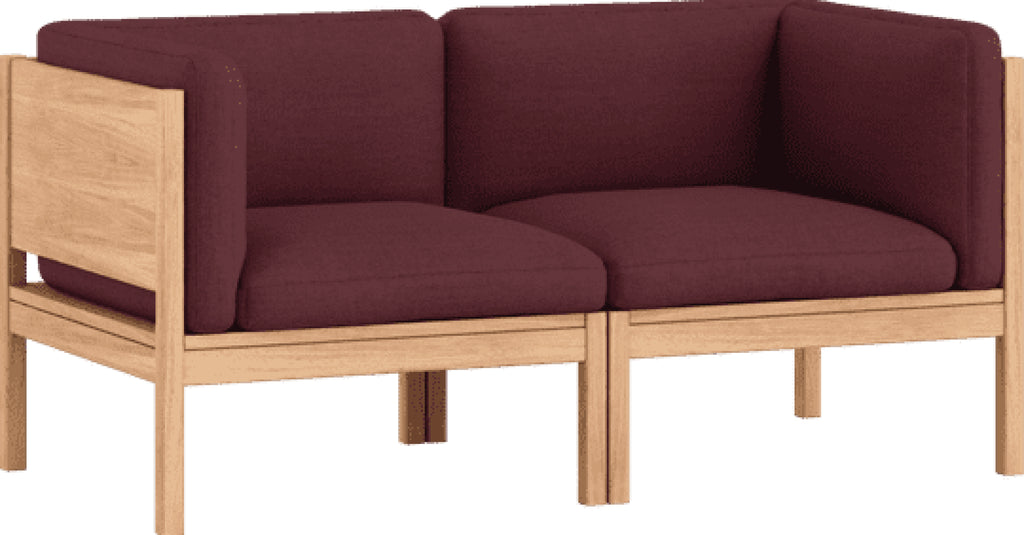 Moebe Modular Sofa Set, 2 Seater Sofa With Sides, Autumn 681 (fsc Mix Credit)