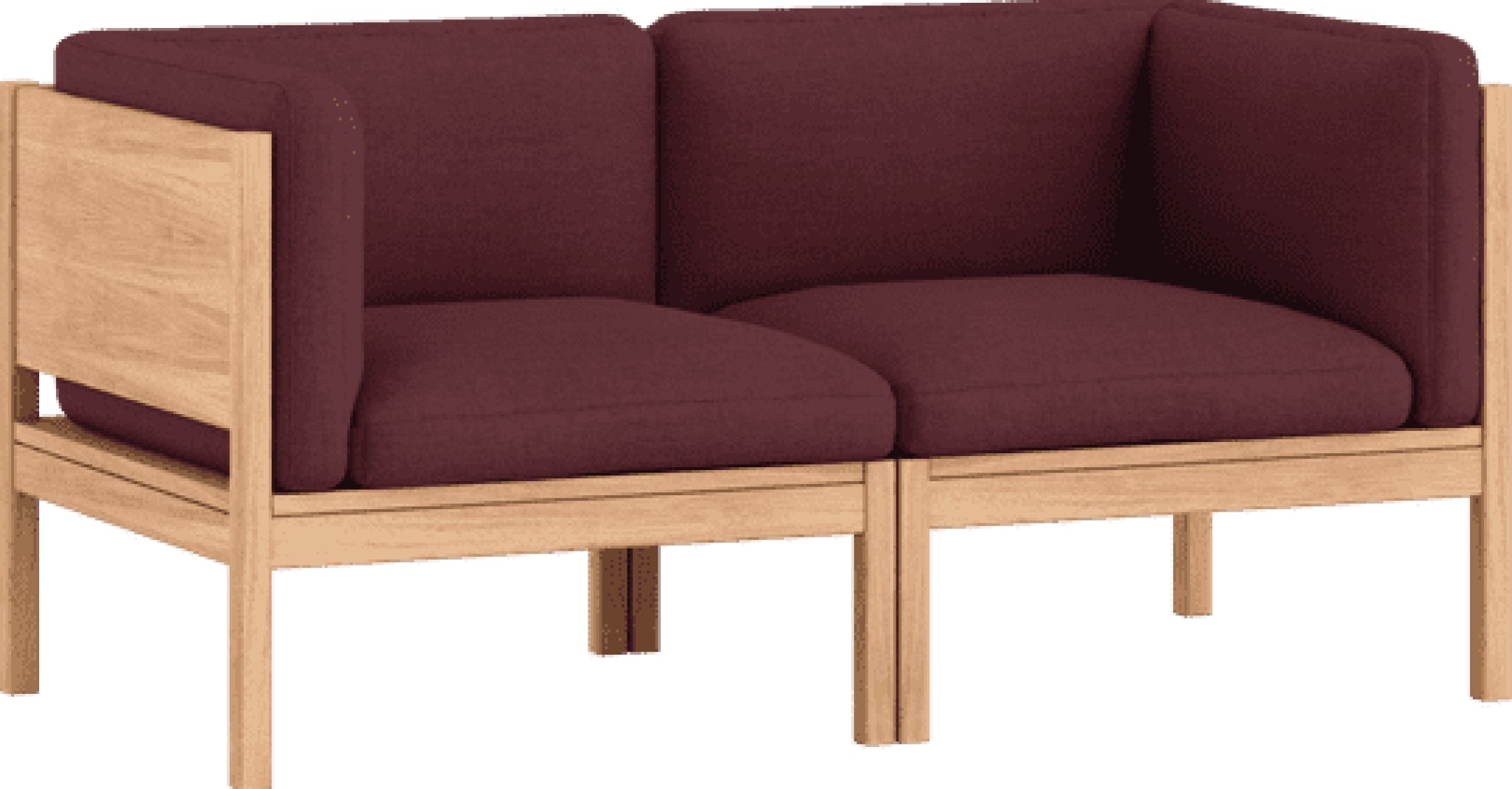 Moebe Modular Sofa Set, 2 Seater Sofa With Sides, Autumn 681 (fsc Mix Credit)