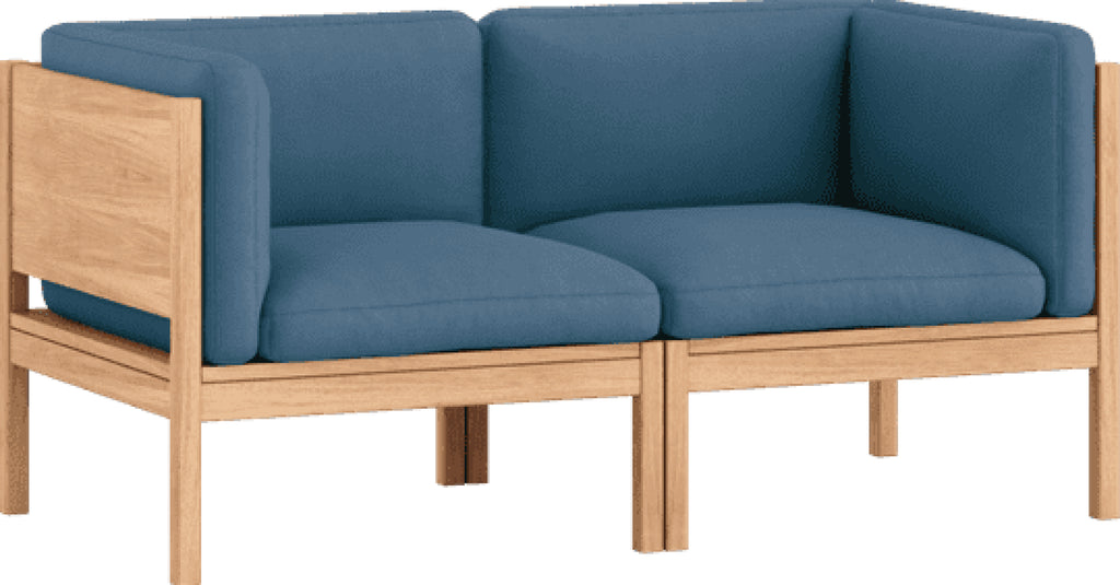Moebe Modular Sofa Set, 2 Seater Sofa With Sides, Field 733 (fsc Mix Credit)