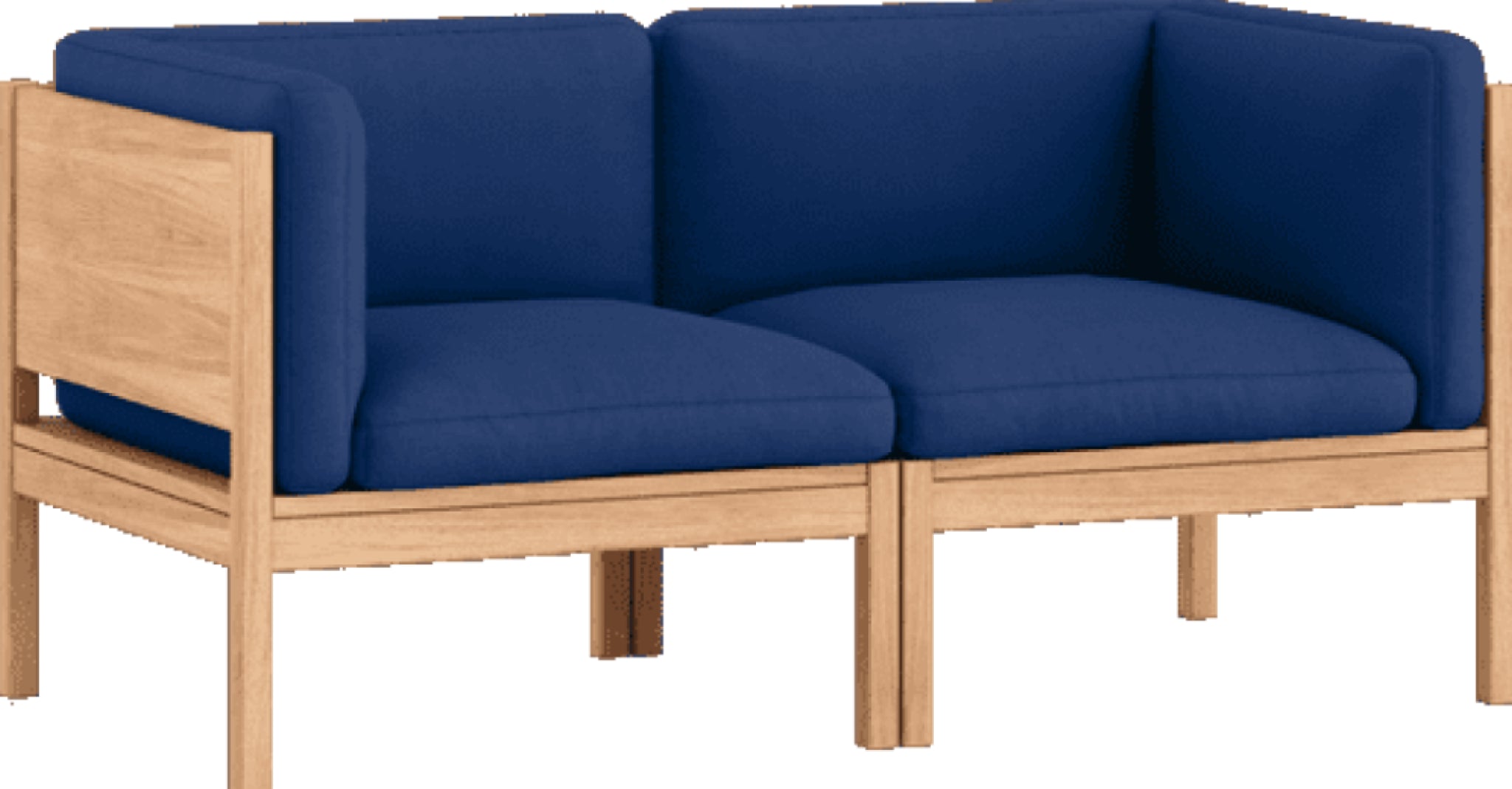 Moebe Modular Sofa Set, 2 Seater Sofa With Sides, Field 763 (fsc Mix Credit)