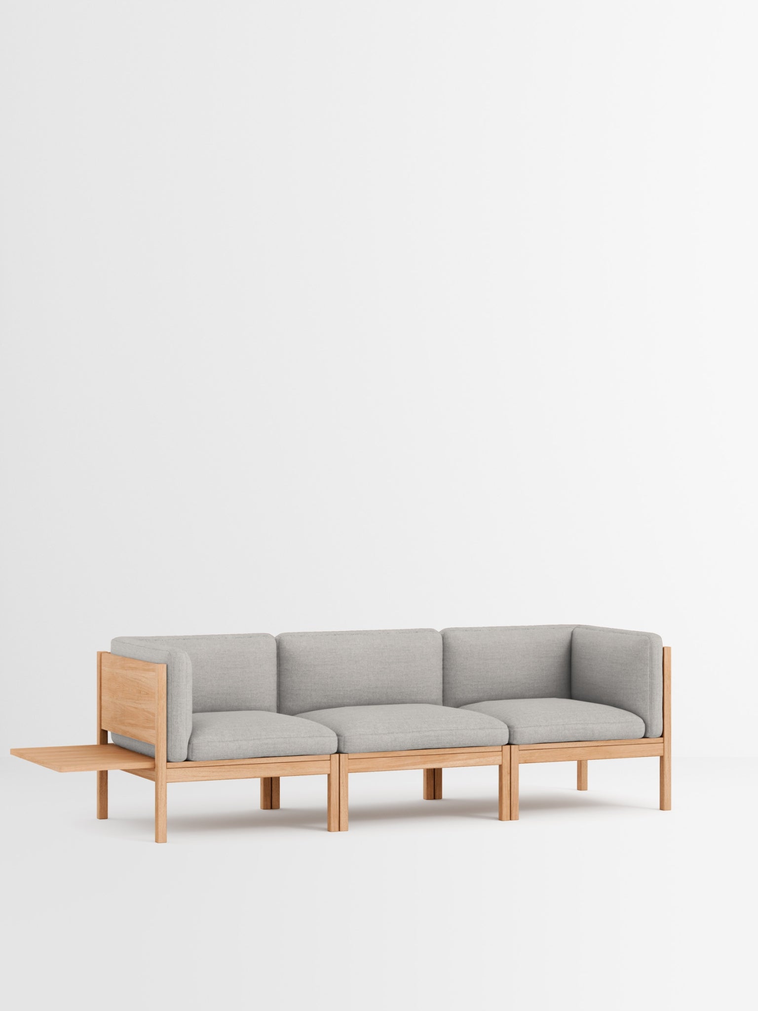 Moebe Modular Sofa Set, 3 Seater Sofa With Sides + 1 Side Table, Autumn 101 (fsc Mix Credit)