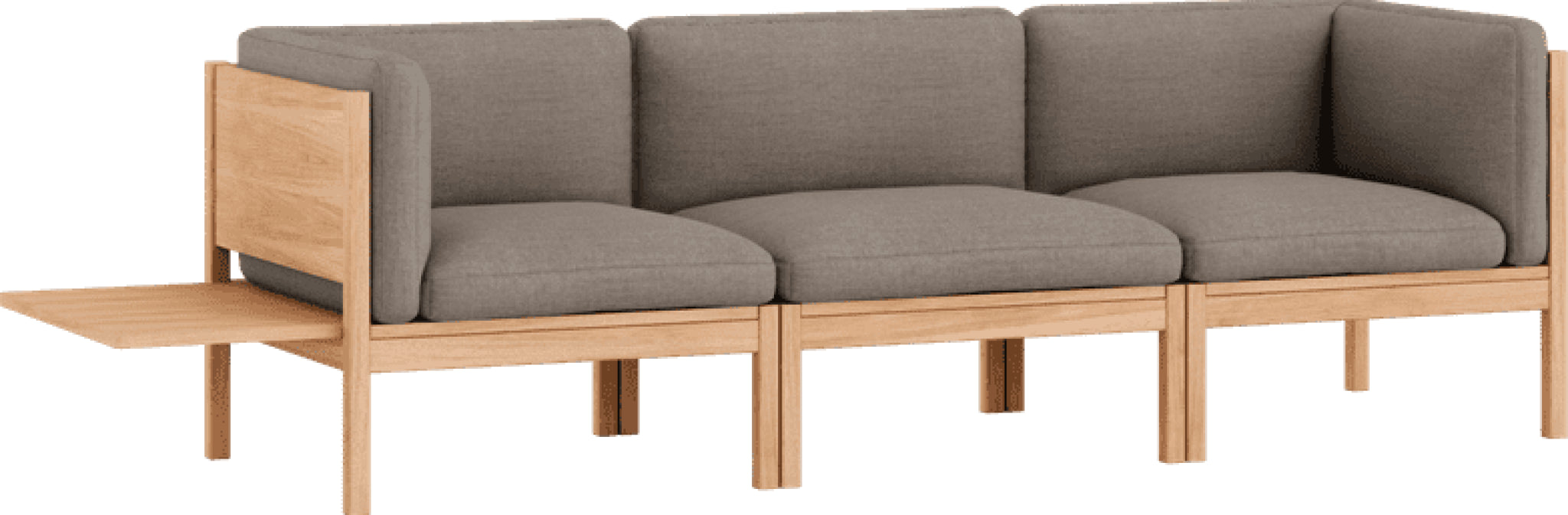 Moebe Modular Sofa Set, 3 Seater Sofa With Sides + 1 Side Table, Autumn 331 (fsc Mix Credit)