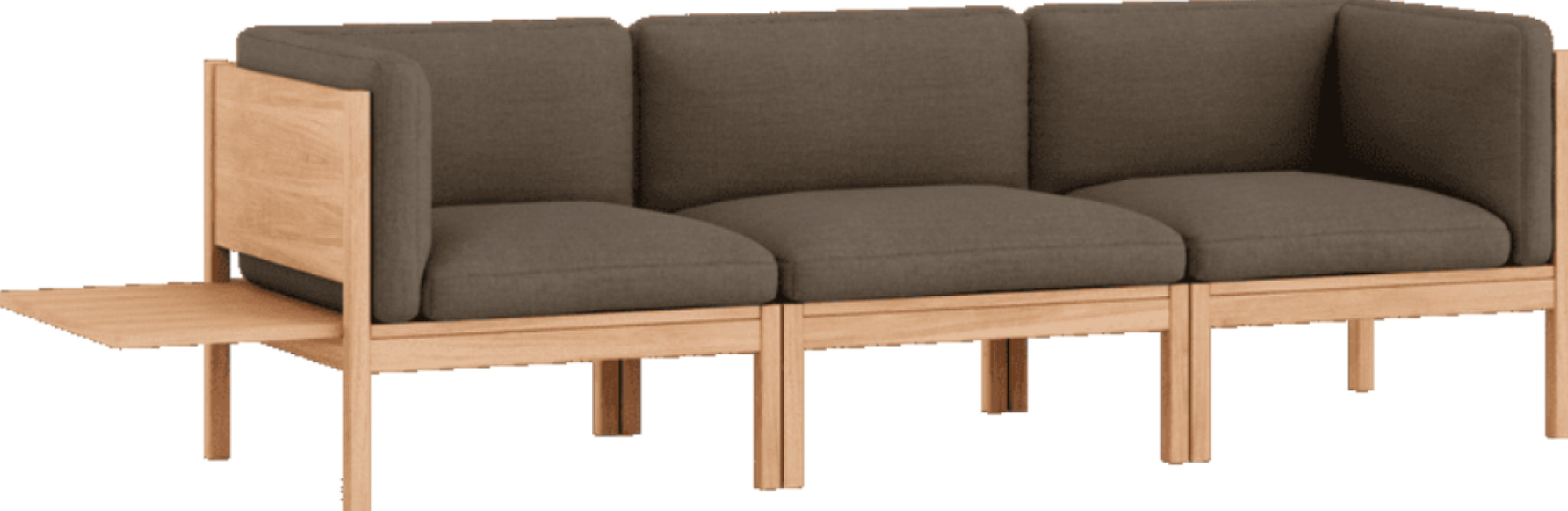 Moebe Modular Sofa Set, 3 Seater Sofa With Sides + 1 Side Table, Autumn 361 (fsc Mix Credit)