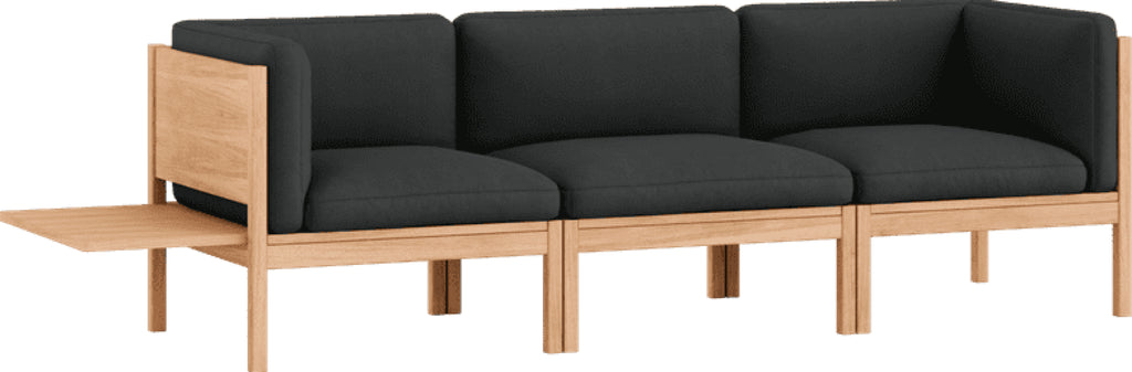 Moebe Modular Sofa Set, 3 Seater Sofa With Sides + 1 Side Table, Field 793 (fsc Mix Credit)