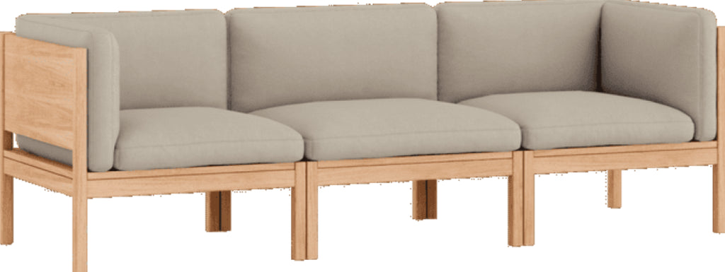 Moebe Modular Sofa Set, 3 Seater Sofa With Sides, Field 233 (fsc Mix Credit)
