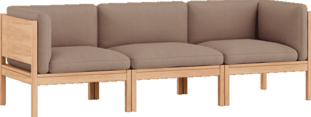 Moebe Modular Sofa Set, 3 Seater Sofa With Sides, Field 343 (fsc Mix Credit)