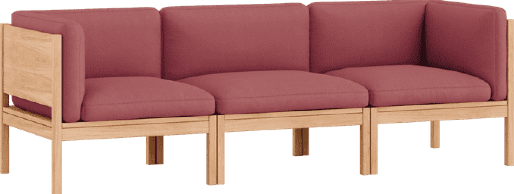 Moebe Modular Sofa Set, 3 Seater Sofa With Sides, Field 643 (fsc Mix Credit)