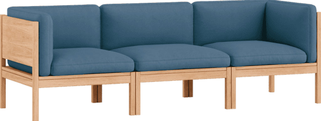 Moebe Modular Sofa Set, 3 Seater Sofa With Sides, Field 733 (fsc Mix Credit)