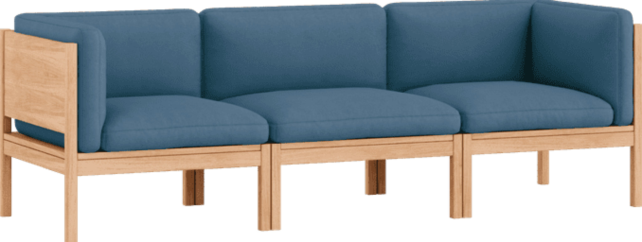 Moebe Modular Sofa Set, 3 Seater Sofa With Sides, Field 733 (fsc Mix Credit)