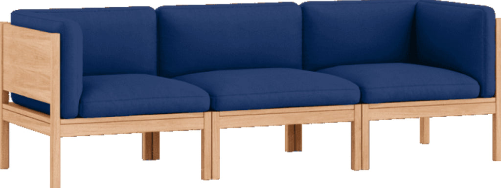 Moebe Modular Sofa Set, 3 Seater Sofa With Sides, Field 763 (fsc Mix Credit)