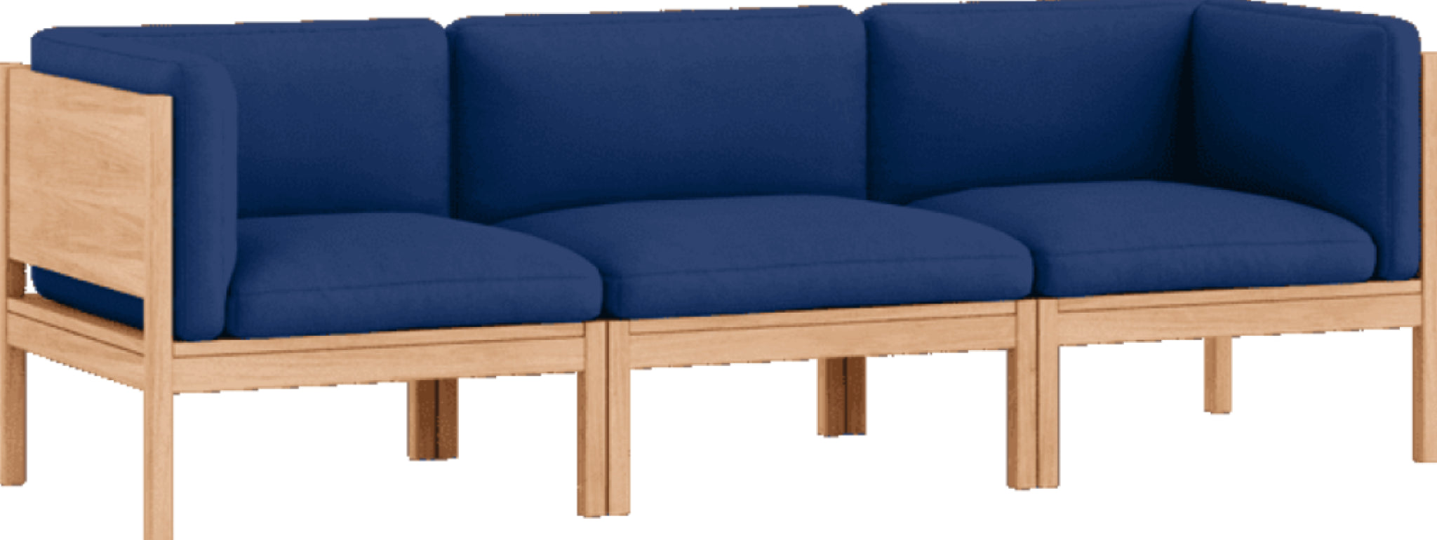 Moebe Modular Sofa Set, 3 Seater Sofa With Sides, Field 763 (fsc Mix Credit)