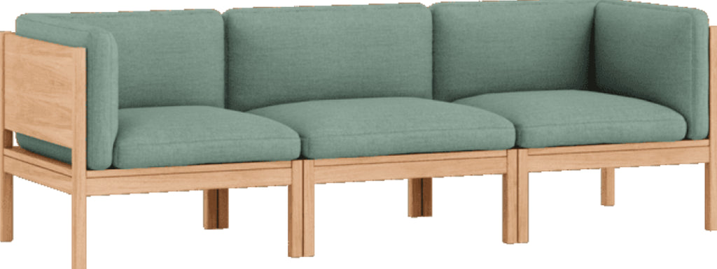 Moebe Modular Sofa Set, 3 Seater Sofa With Sides, Re-wool 868 (fsc Mix Credit)