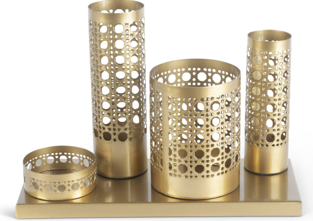 Authentic Models Art Deco Pens-and Paraphernalia-holder