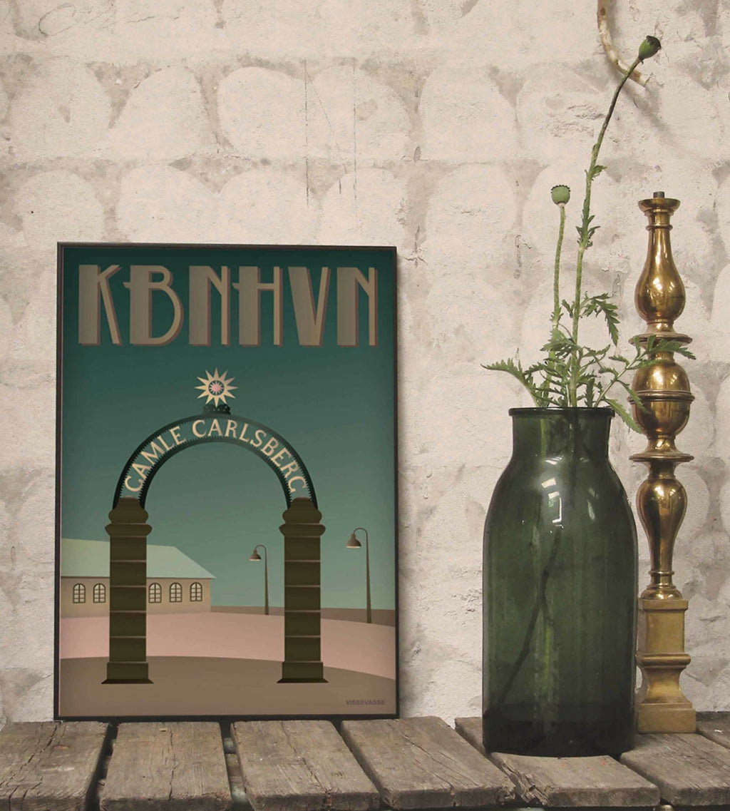 Vissevasse Copenhagen Stargate Poster, 30 X40 Cm