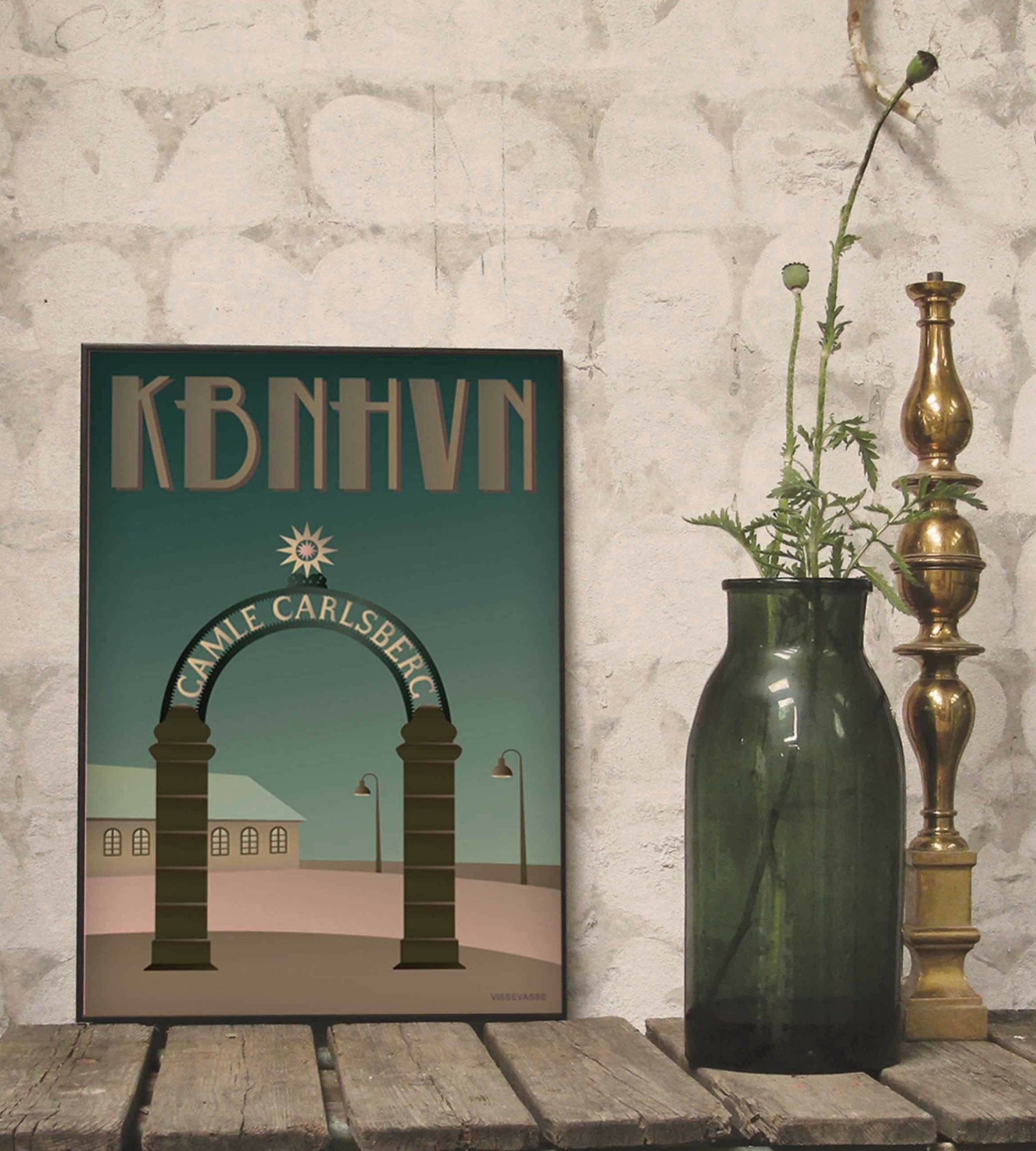 Vissevasse Copenhagen Stargate Poster, 30 X40 Cm